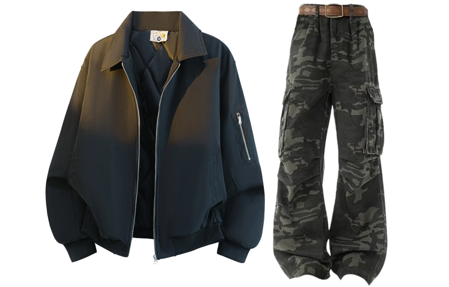 GWAF Casual Sportswear Unisex Lapel Thickened