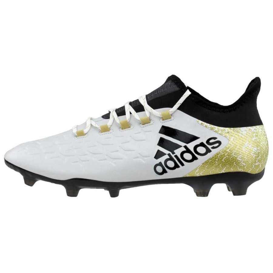 Adidas Adidas X 16.2 FG Firm Ground Soccer Shoes Men's Black White Gold