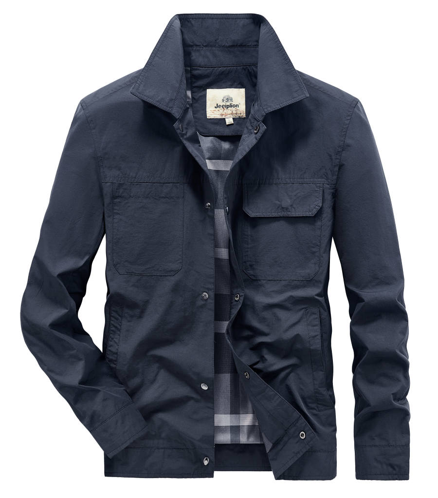 Hodo Jackets Men's Lapel Moderate Straight Fit