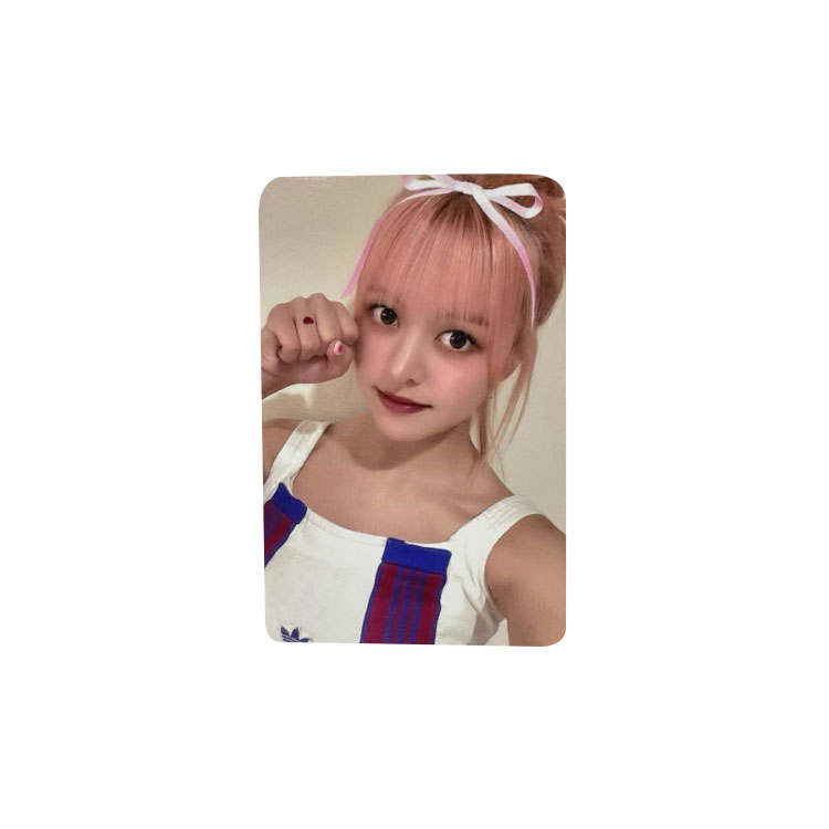 JYP ENTERTAINMENT NMIXX Expérgo Single 1 Collection SW Fansign Card 5.0 Photocards 1 Pc