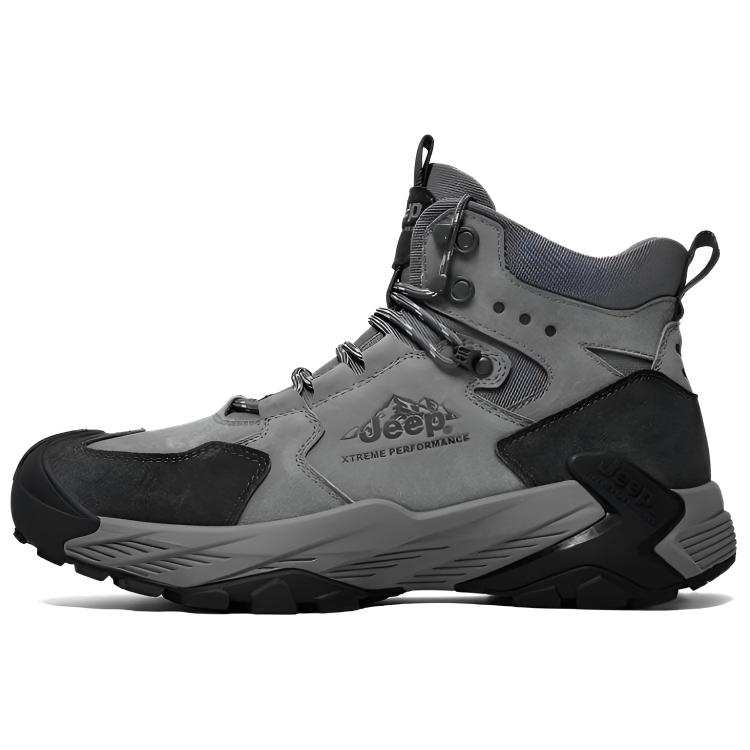 Jeep Pigskin Cushioning Coverage Height Increasing Impact Resistant Support Abrasion Resistant High top