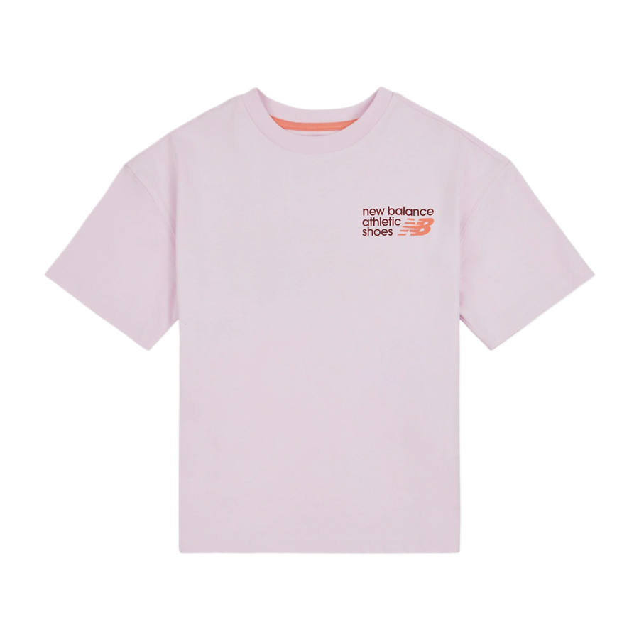 New Balance New Balance T Shirt Athletics Shoe Graphic T Shirt Kids'