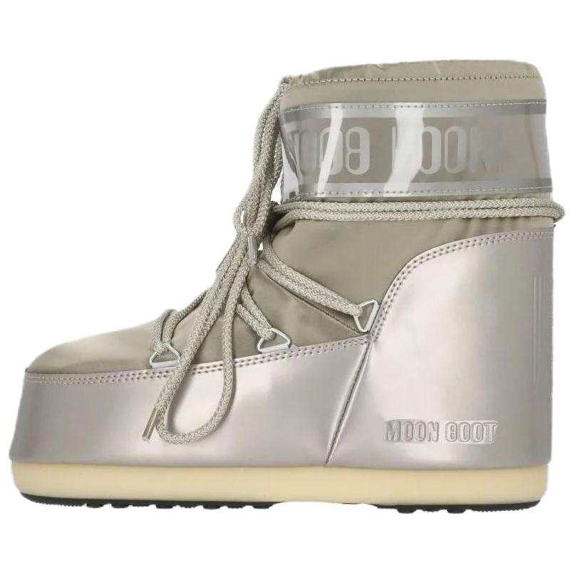 Moon Boot Moon Boot Icon Ankle Length Snow Boots Women's Silver