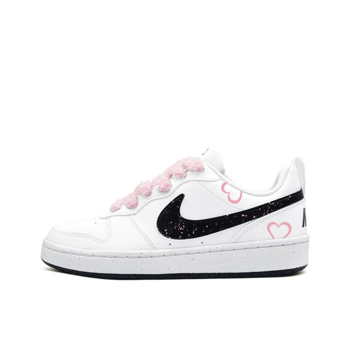 Nike Nike Court Borough Flowing Core Rain Synthetic Leather Abrasion Resistant Abrasion Resistant Low top Skateboard Shoes