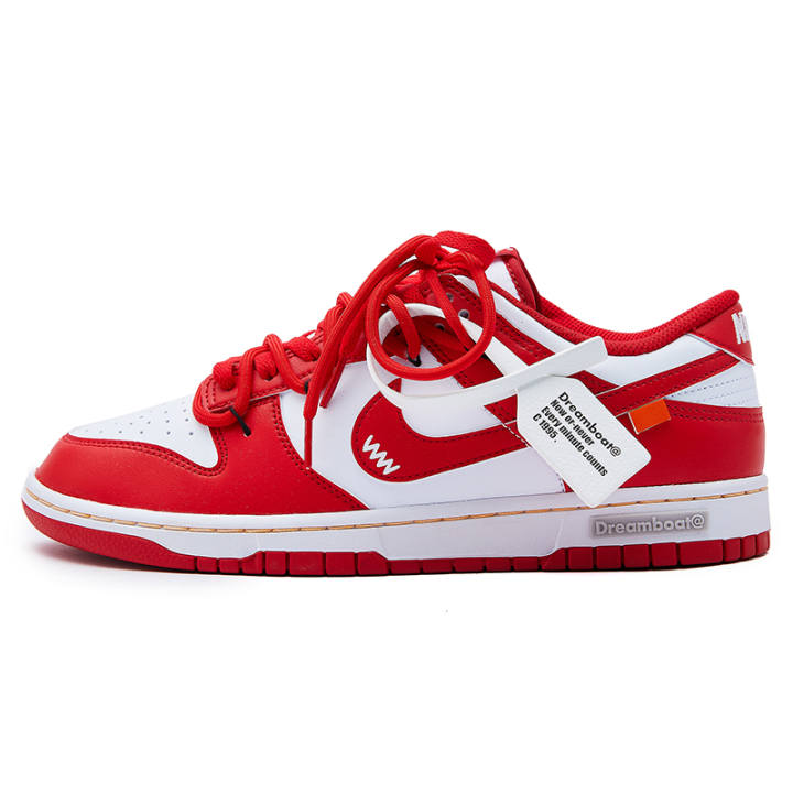 Nike Nike Dunk Low California Red Low top Skateboard Shoes Men's New Year Red