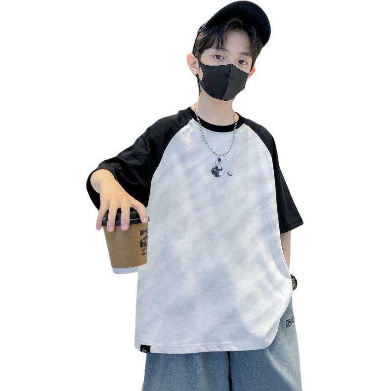 Lanza Kids T Shirts Crew Neck Moderate