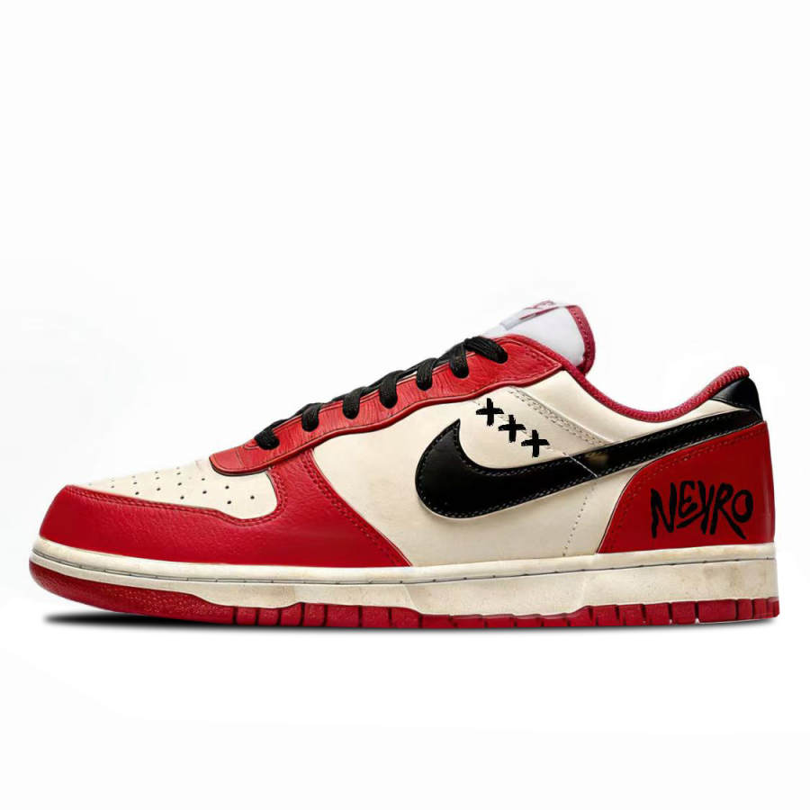 Nike Nike Big Red Desert Sand Cushioning, Wear Resistant Low top Skateboard Shoes Unisex Red