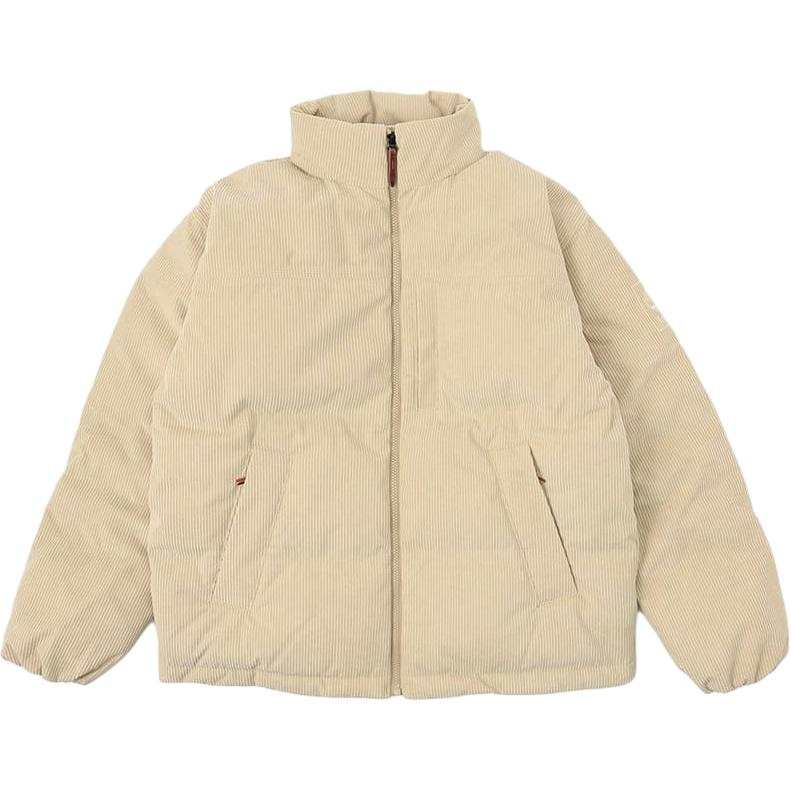 Timberland Timberland Down Jackets Men's Beige Stand Collar Moderate