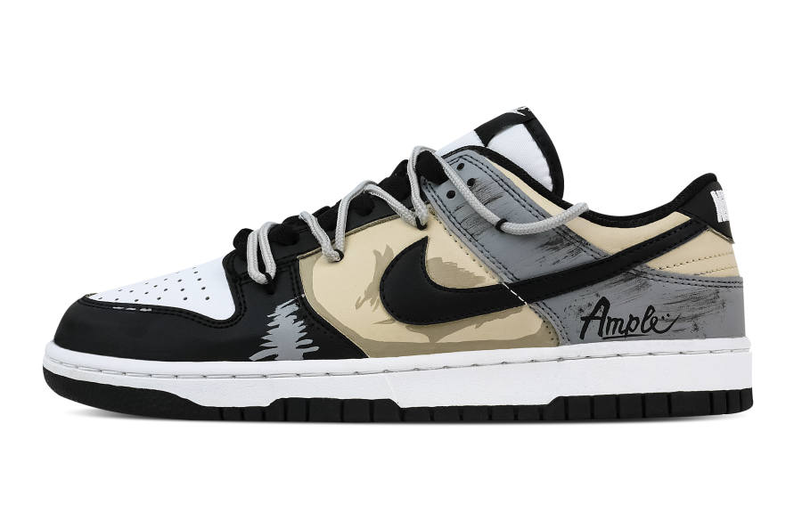 Nike Nike Dunk Vintage Mixed 2 Leather Slip Resistant, Abrasion Resistant, Lightweight Cushioning Low top
