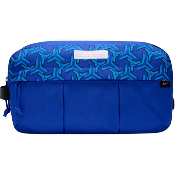 Nike Nike Polyester Travel Storage Bag Unisex Racing Blue & Blue Light & Pink Blast