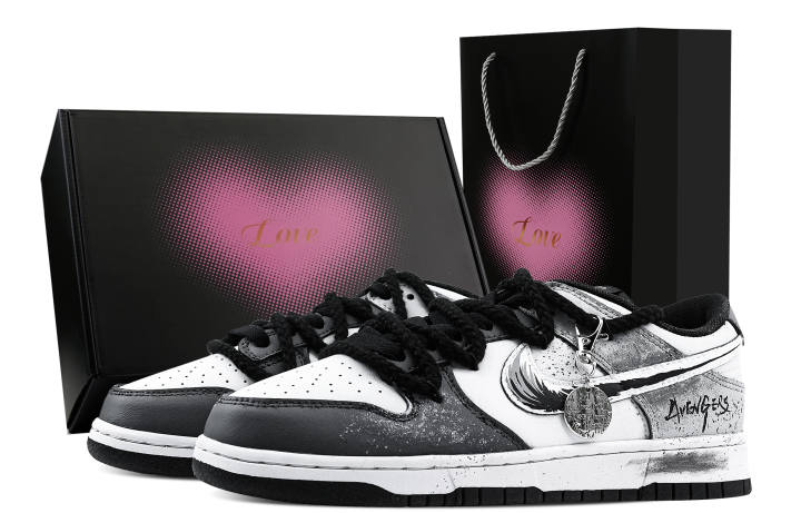 Nike Nike Dunk Skyline Flood 2 Heart Box Leather Slip Resistant, Abrasion Resistant, Lightweight Cushioning Low top
