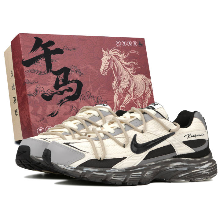 Nike Nike Initiator Cushioning Low top Casual Running Shoes Unisex Khaki