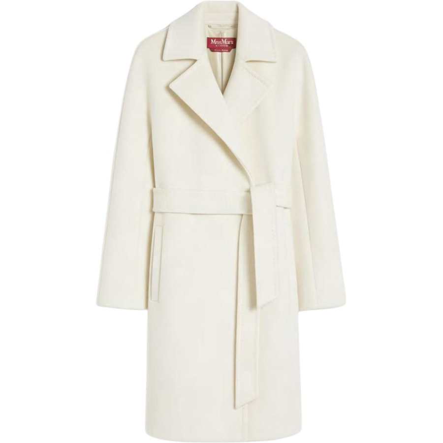 MaxMara Studio MaxMara Studio belted wrap coat