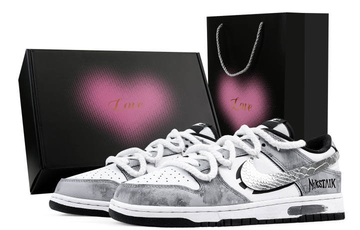 Nike Nike Dunk Storm Deer Spirit 2 Heart Box Leather Slip Resistant, Abrasion Resistant, Lightweight Cushioning Low top