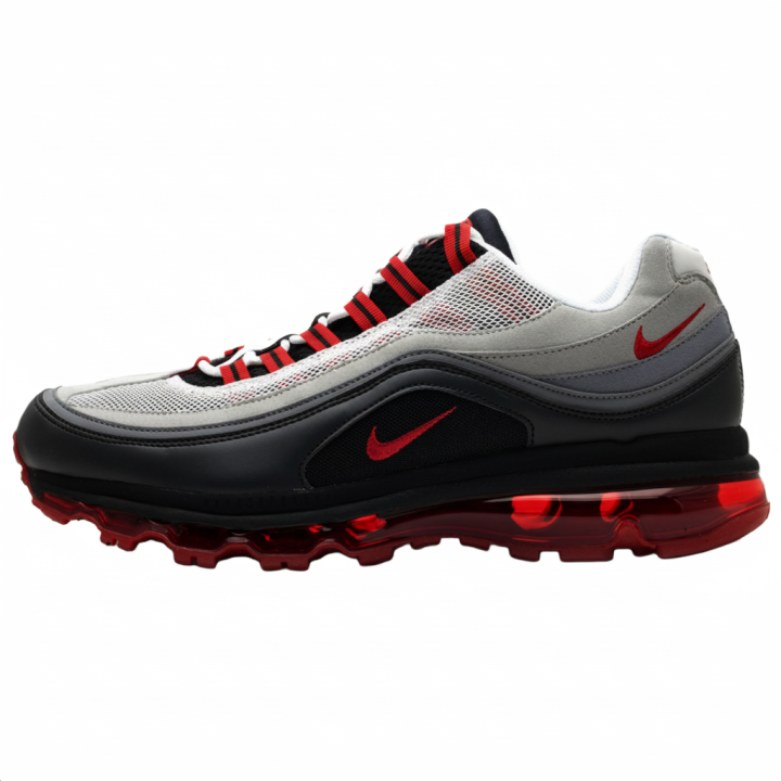 Nike Nike Air Max 24 7 Running Shoes Men's Gray White