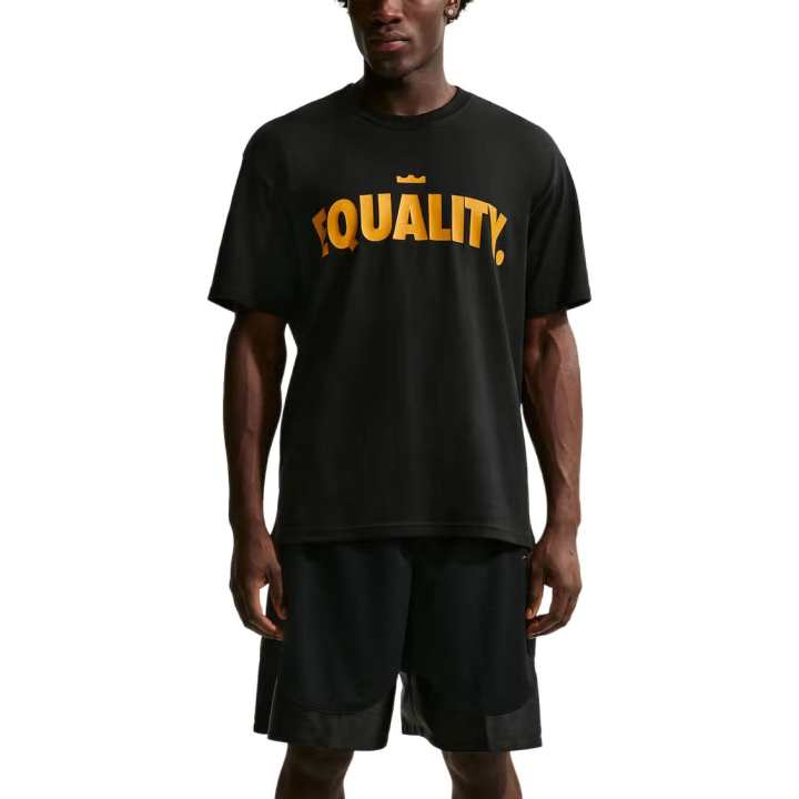 Nike Nike T Shirts Men's Black Crew Neck Moderate