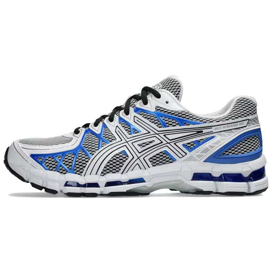 ASICS Gel Kayano20 Comfortable Support Running Shoes Men's White Gray Blue
