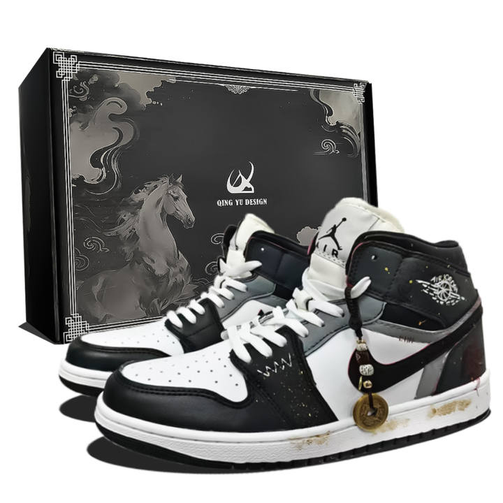 Jordan Jordan Air Jordan 1 CNY Shadow, Box Abrasion Resistant Coverage Abrasion Resistant Coverage Mid top