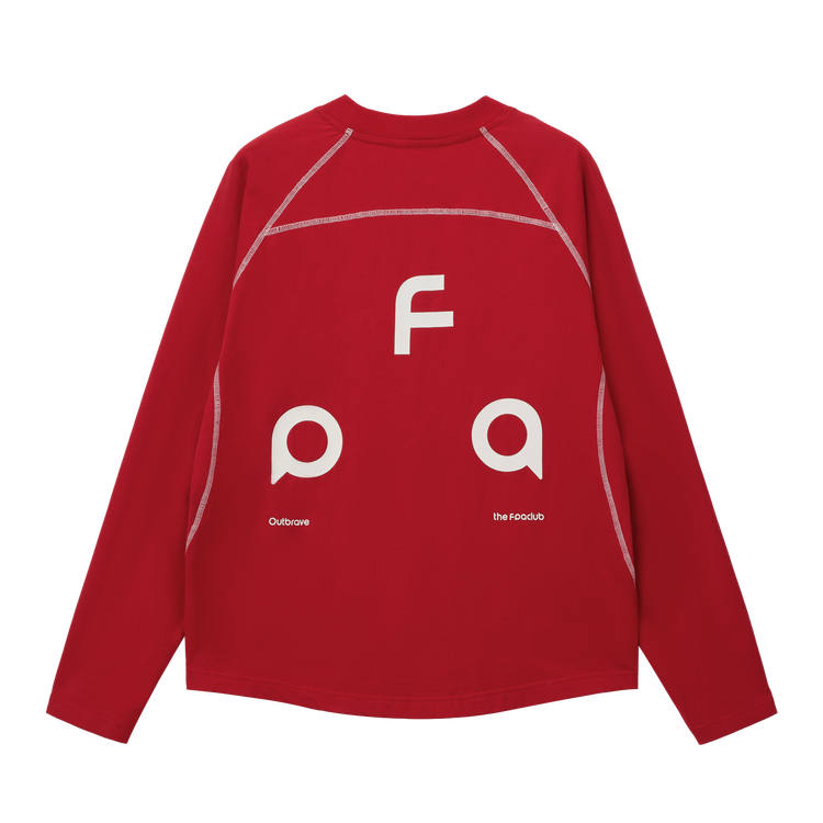 FPA New Year Standard Edition Long Sleeved T Shirt Unisex Red
