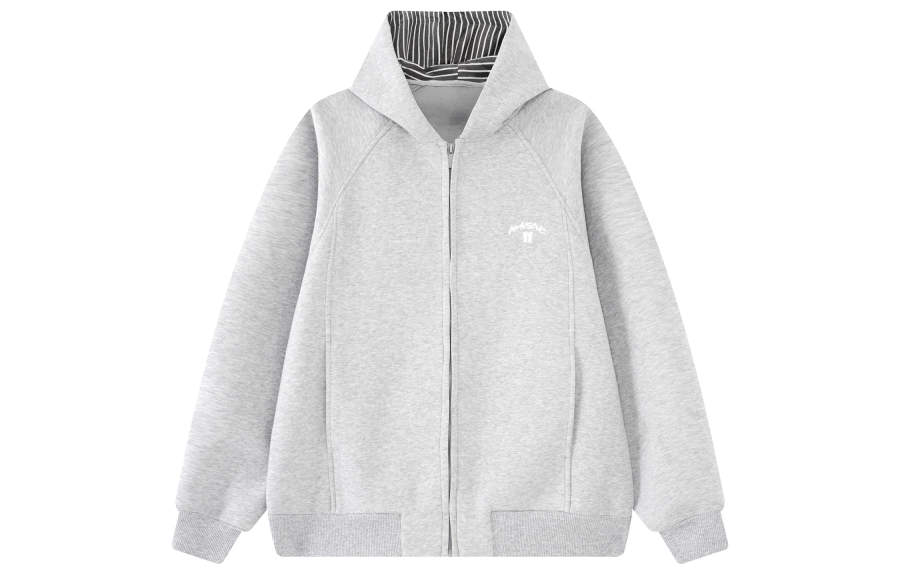 F426 Sweatshirts Unisex Hooded Moderate Cardigan