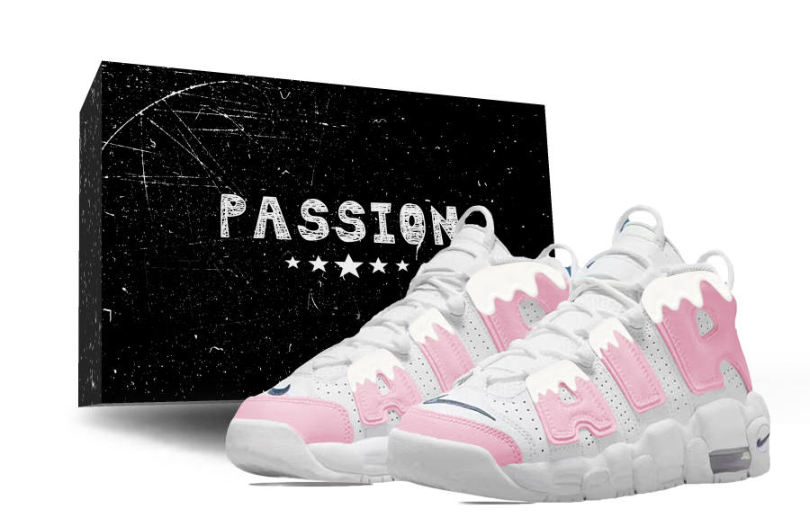 Nike Nike Air More Uptempo Vintage Basketball Shoes Women's Mid Top White