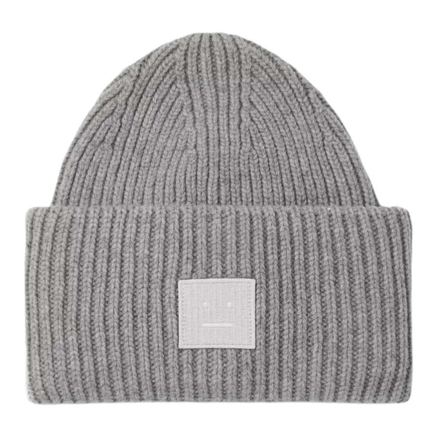Acne Studios Acne Studios Wool Blend Beanies Unisex Gray