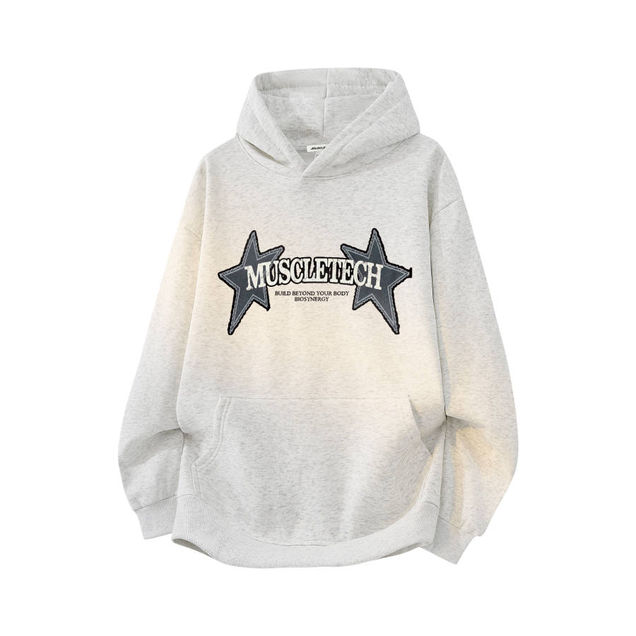 MUSCLETECH Sweatshirts Unisex Hooded Moderate Regular