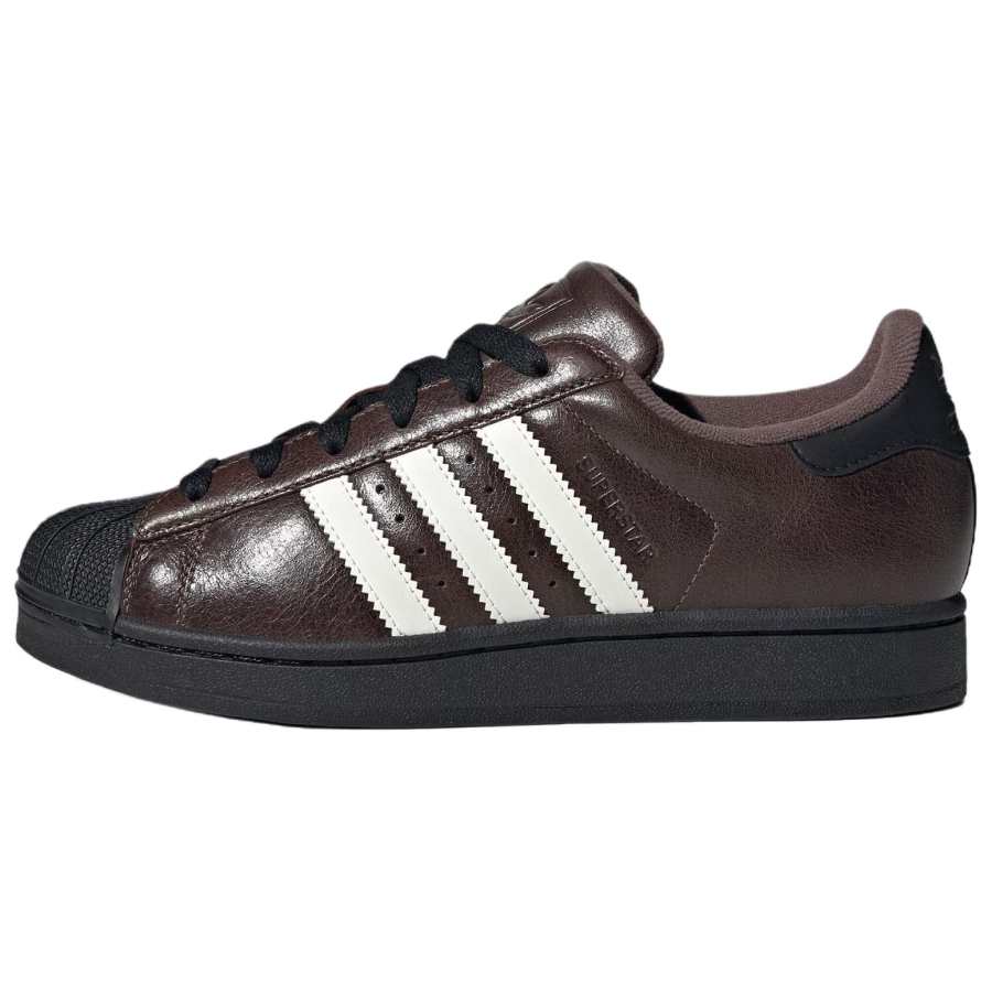 Adidas Originals Superstar 2 Low top Skateboard Shoes Women's Earthy Brown