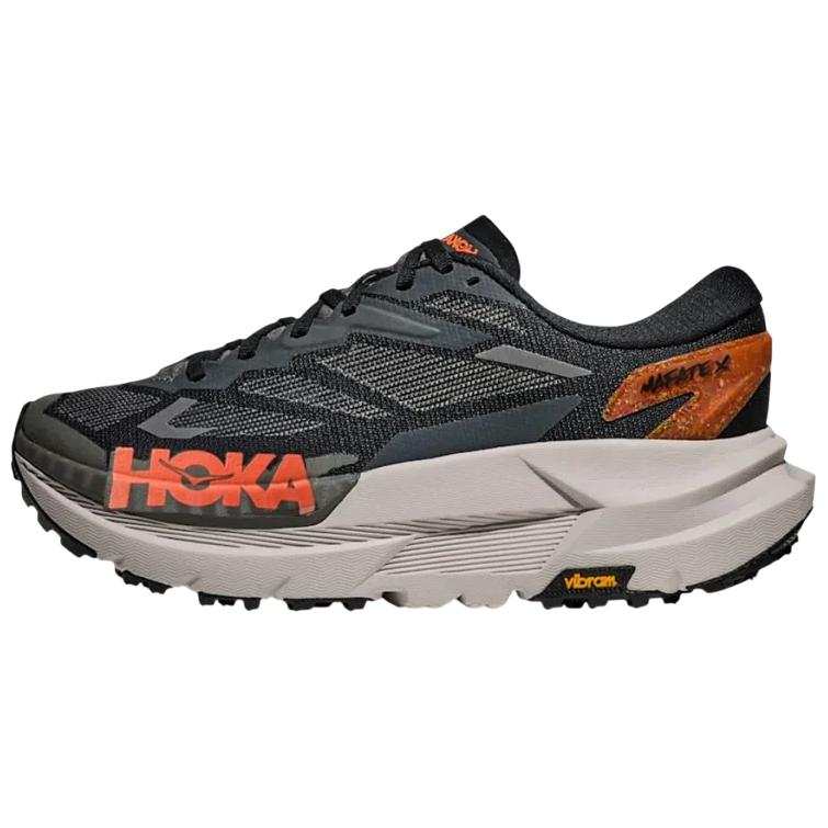 HOKA ONE ONE Mafate X Running Shoes Women's Black Gray