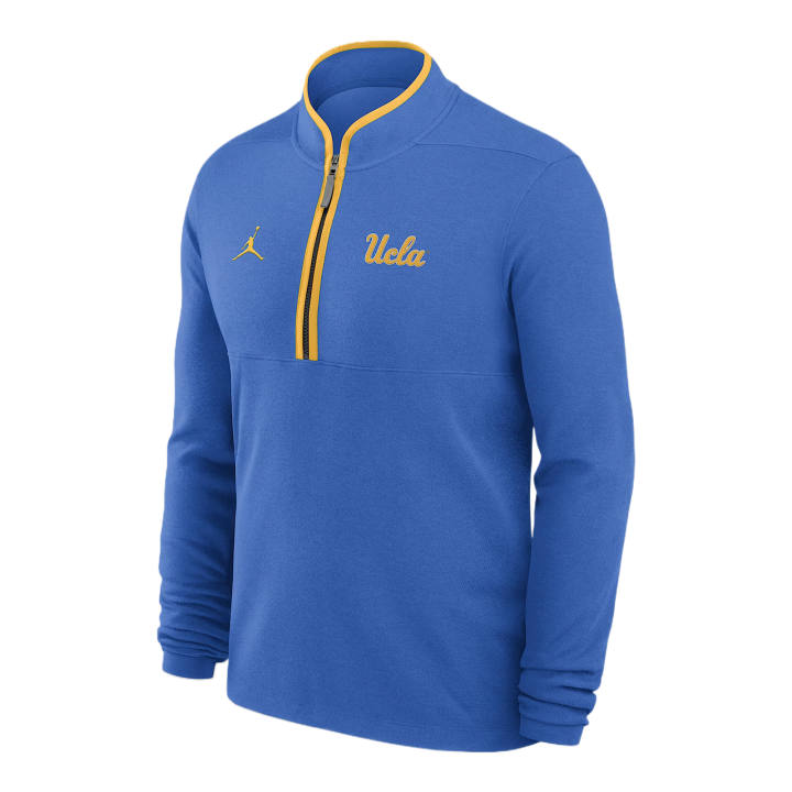 Jordan Jordan Ucla Victory Men's Jordan Brand Dri-FIT College 1/2-Zip Long-Sleeve Top