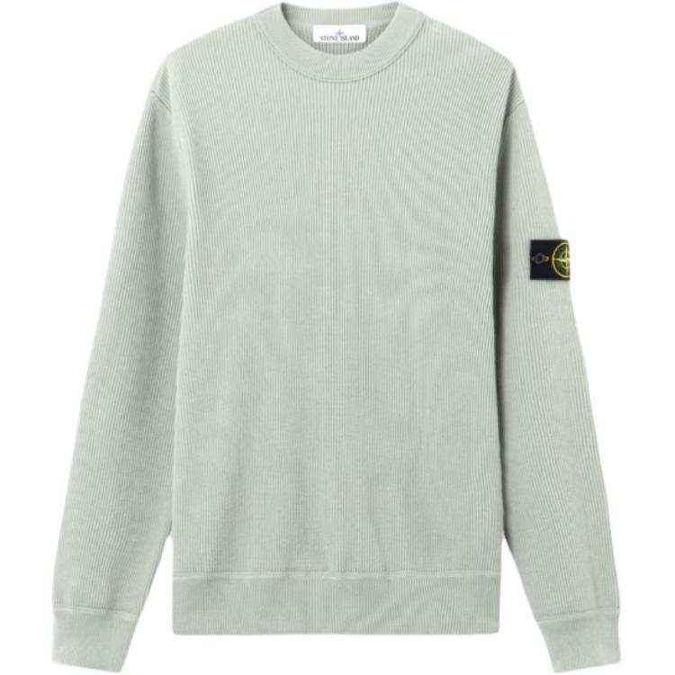 Stone Island Logo Patch Crewneck Sweatshirt