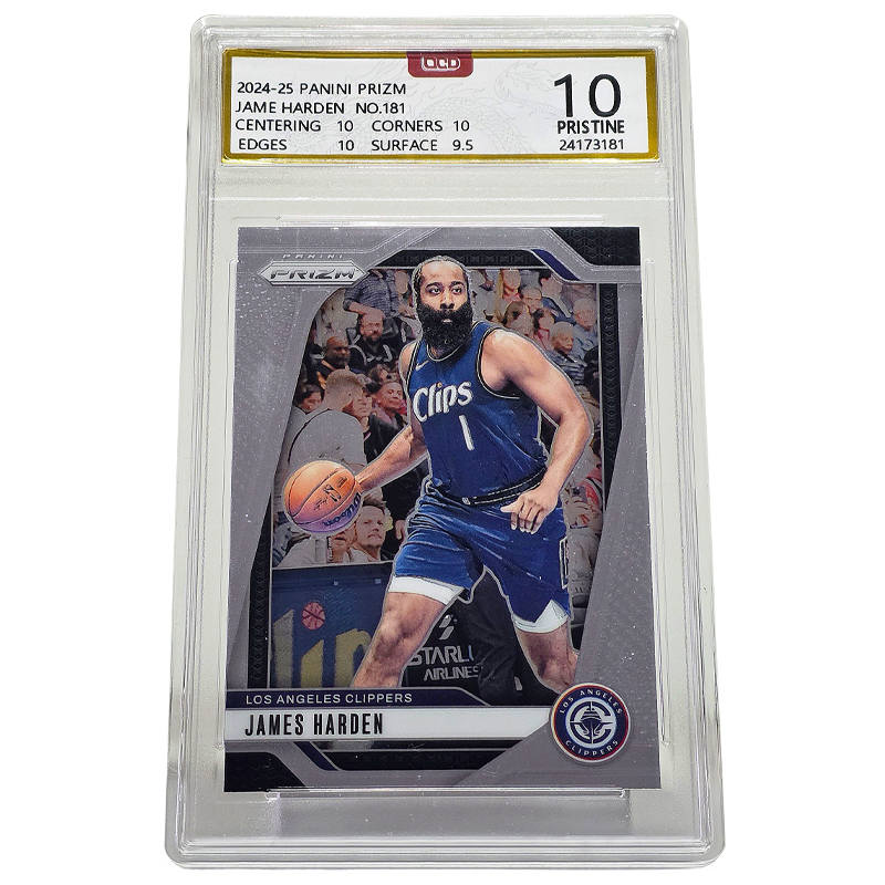 PANINI Harden Player Cards 24 25Prizm Ice Crushing Graded Cards 1 Pc