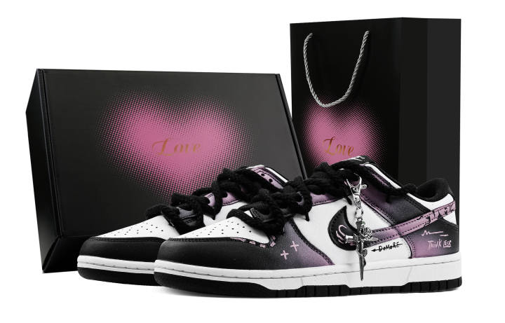 Nike Nike Dunk Future Alley End 2 Heart Box Leather Slip Resistant, Abrasion Resistant, Lightweight Cushioning