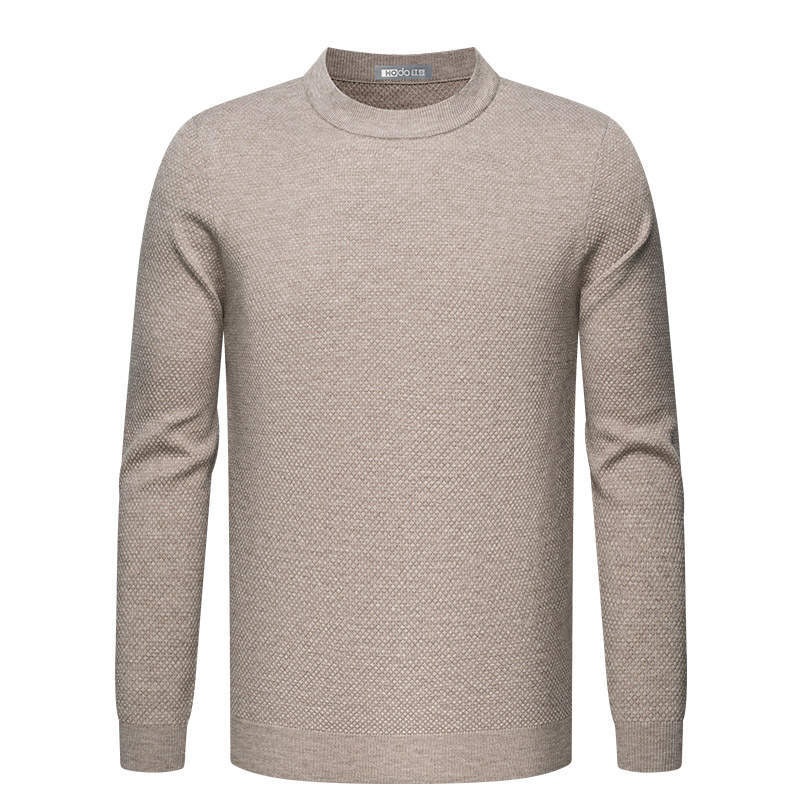 Hodo Knitwear Men's Crew Neck Thickened Base Layer