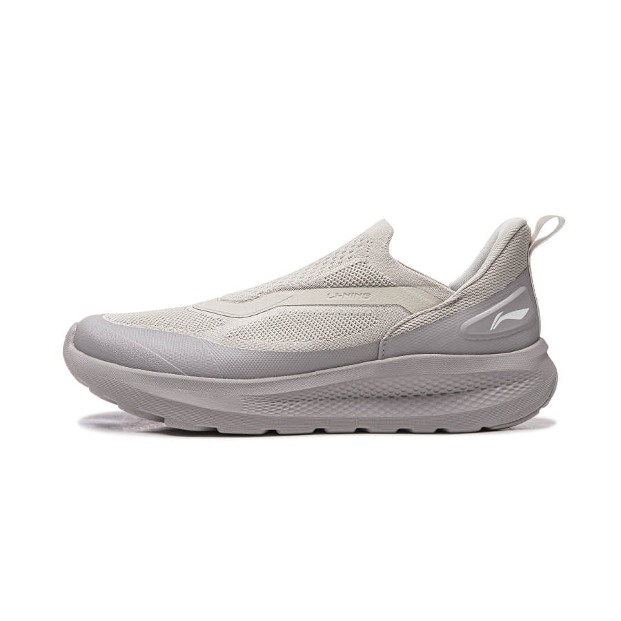 Li-Ning Li Ning Cloud Yi Slip On Low top Casual Shoes Men's Gray