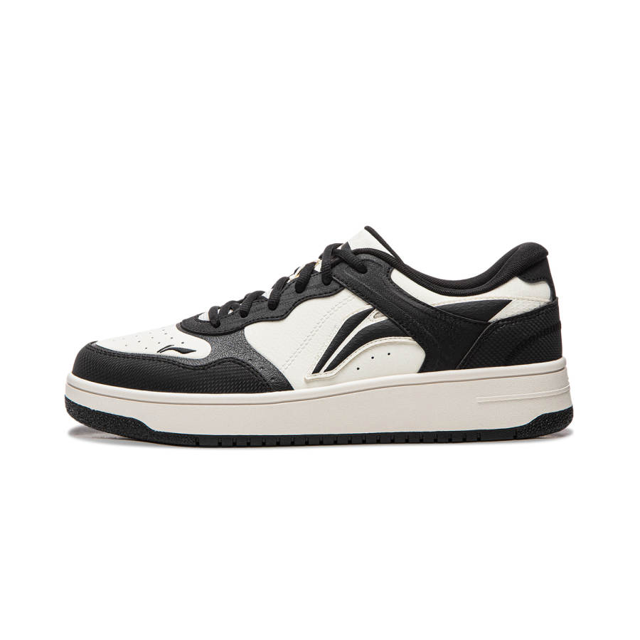 Li-Ning Li Ning Tianji Cushioning Low top Skateboard Shoes Men's White Black