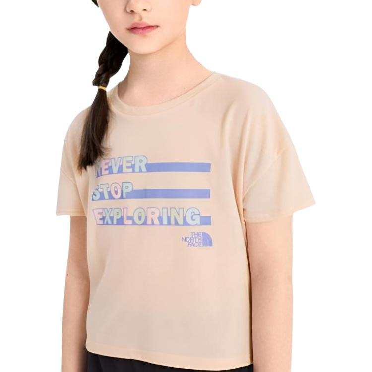 THE NORTH FACE T Shirt Dusty Pink Teenagers