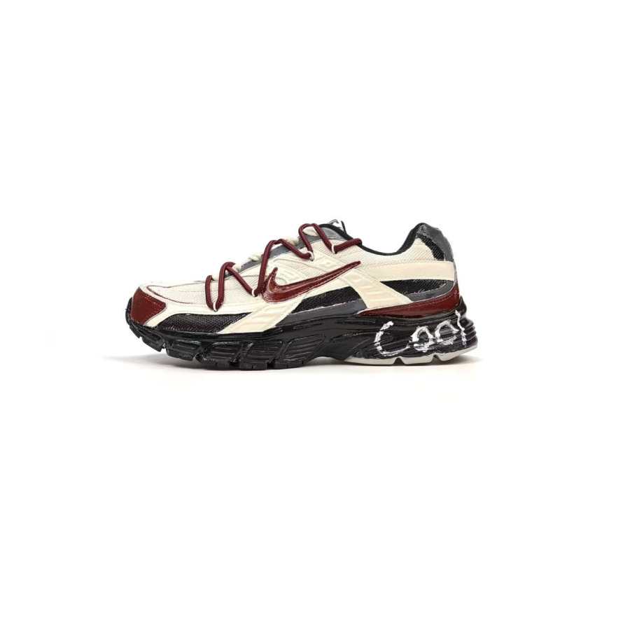 Nike Nike Initiator Cushioning Abrasion Resistant Cushioning, Wear Resistant Low top Running Shoes Unisex Beige Red