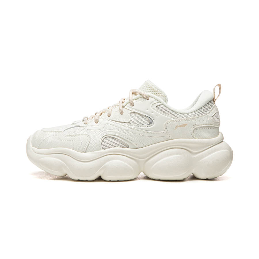 Li-Ning Li Ning Cloud Low top Casual Shoes Women's Ivory