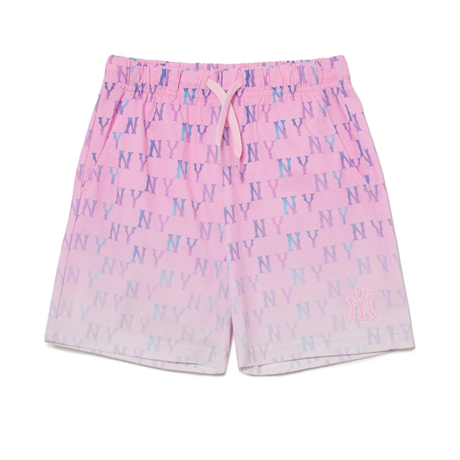 MLB MLB Aurora Monogram Shorts Kids' Pink