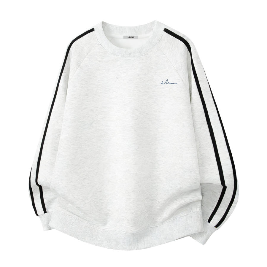 MINISO MINISO Sweatshirts Unisex Crew Neck Moderate Regular