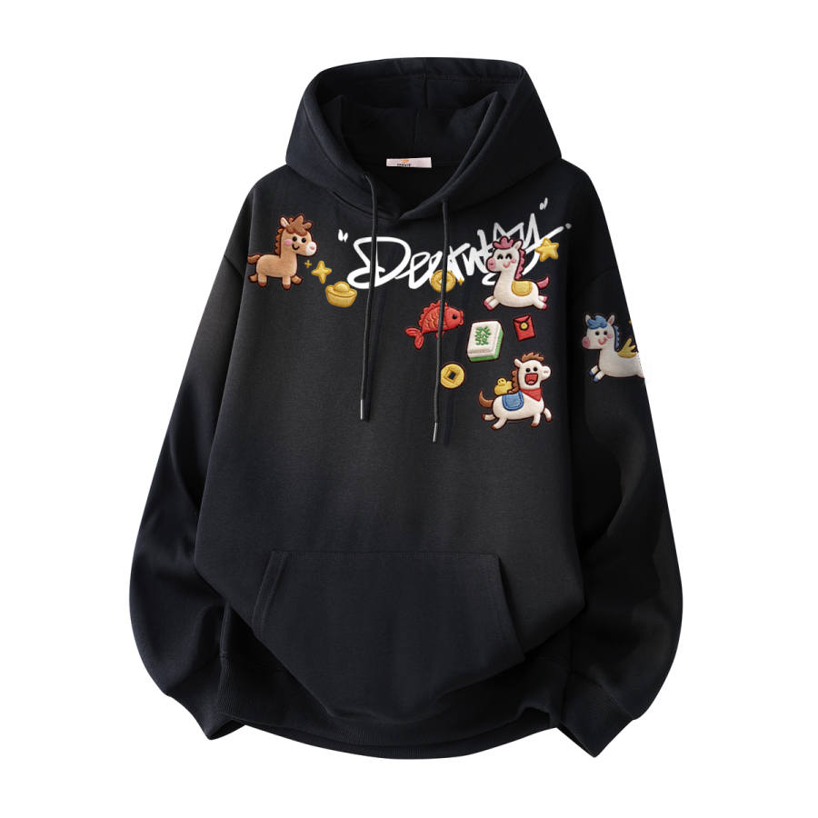DEERWAY Sweatshirts Unisex Hooded Moderate Regular
