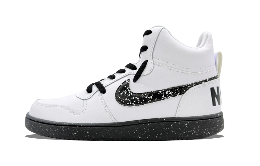 Nike Nike Court Borough Artificial Leather, Leather Cushioning Abrasion Resistant Lightweight Breathable