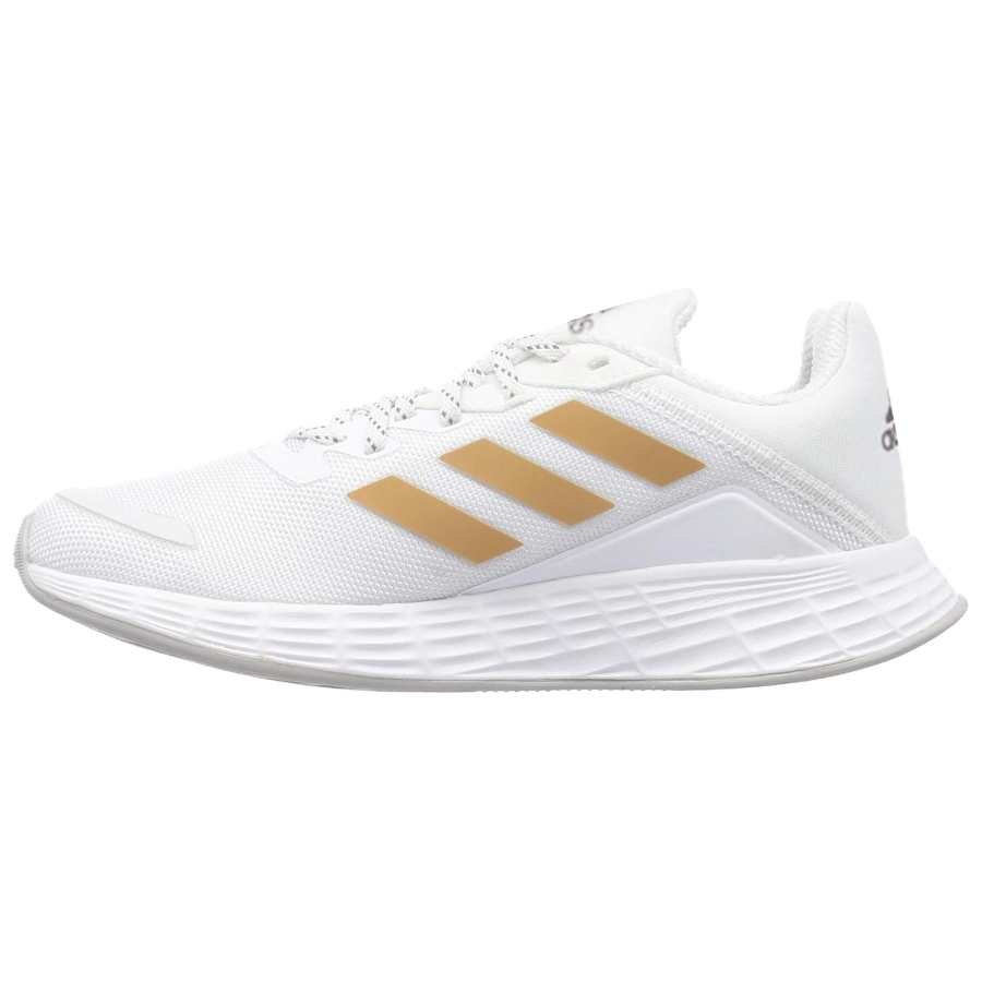 Adidas Adidas Duramo Sl Abrasion Resistant Breathable Casual Running Shoes Women's White Gold