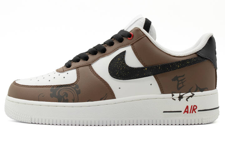 Nike Nike Air Force 1 Spring Breeze Synthetic Leather Thermal, Slip Resistant, And Abrasion Resistant Coverage Low top