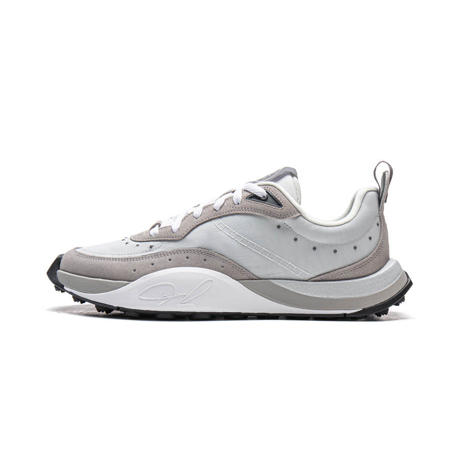 Li-Ning Li Ning Wade 1% Slip Resistant Cushioning Abrasion Resistant Rebound Low top Basketball Shoes Men's Gray