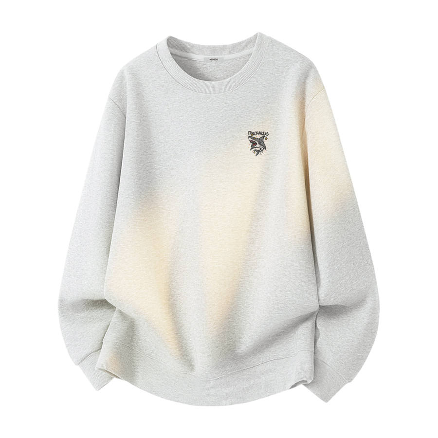 MINISO MINISO Sweatshirts Unisex Crew Neck Moderate Regular