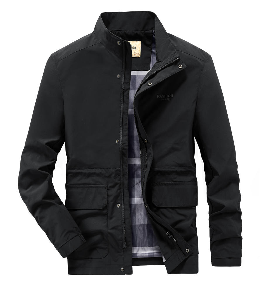 Hodo Jackets Unisex Stand Collar Moderate