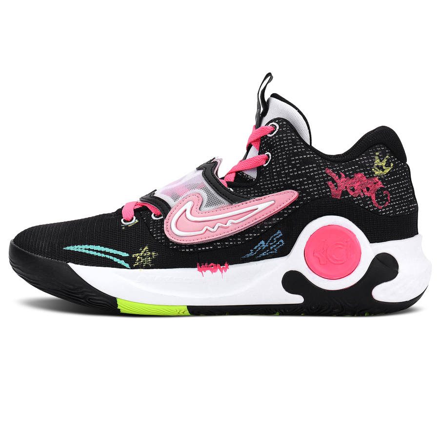 Nike Nike KD Trey 5 X Slip Resistant Slip Resistant Mid top Enhanced Cushioning Basketball Shoes Men's Black
