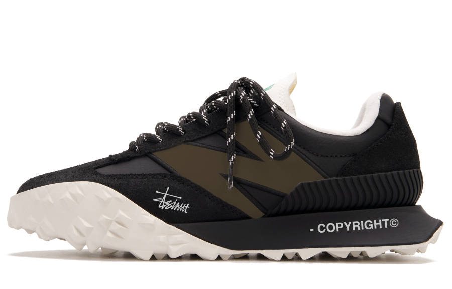 New Balance New Balance XC 72 Artificial Leather, Leather Abrasion Resistant Low top Casual Running Shoes Unisex Black Brown